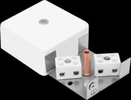 Коробка монтажная огнестойкая Гефест КМ-О (4к)-IP41-m 50x50x23