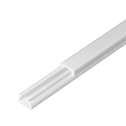 Кабель-канал белый 2-й замок в п/э 40х40 (2 м) Промрукав PR.0640401
