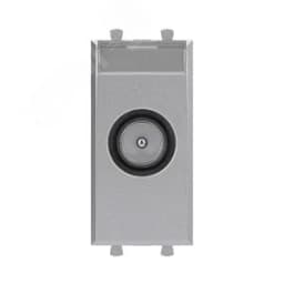 Avanti Розетка TV оконечная модульная, Закаленная сталь, 1 модуль