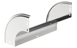 ESCA Поворот плавн. 90град тип В20 100х400мм IEK (CPV41-0-90-100-400)