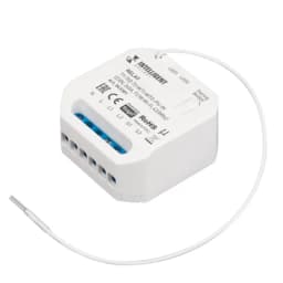INTELLIGENT ARLIGHT Релейный модуль TY70272WTIWTOPSIN 230V 2x5A TUYA WiFi 433Mhz IARL IP20 Пластик 3 года 043301