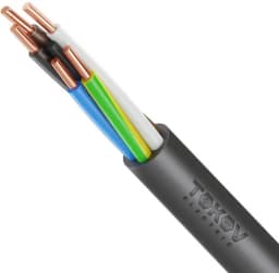 Кабель TOKOV ELECTRIC ВВГнг(А)-LSLTx 5х1.5 ОК (N PE) 0.66кВ (м) УТ000030900