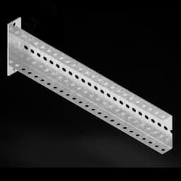 Консоль 115х40 основание 600 s: 3 облегченная П(U) - образная