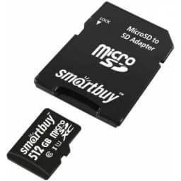 Карта памяти 512GB SB512GBSDCL10-01 SmartBuy