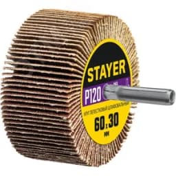 Круг шлифовальный d 60X30 мм P120
