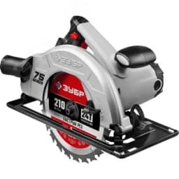 Пила дисковая, диск 210 мм, 2000 Вт ПД-75 ЗУБР