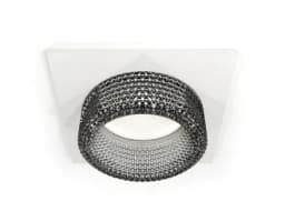 Комплект встраиваемого светильника с композитным хрусталем Ambrella Light XC6520041