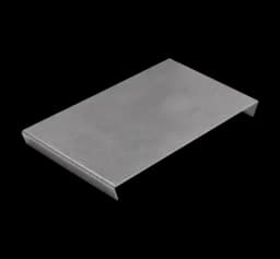 Крышка угла верт. внутреннего 45° 300x15 (0,7) ПожТехКабель (562-005)