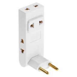 Разветвитель сетевой 4местный бз STEKKER ADP102421 250В 10A белый 50069