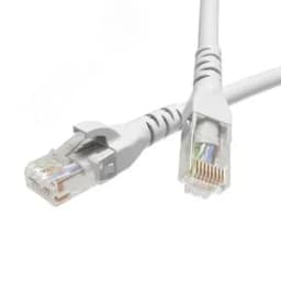 Патч-корд неэкранированный CAT6 U/UTP 4х2 LSZH белый 1м DKC