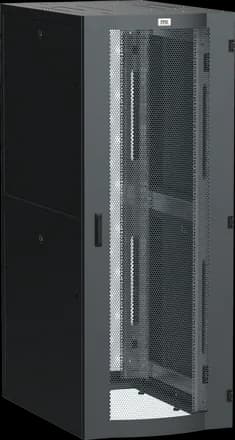 ITK LINEA S Шкаф серв. 19" 48U 800х1000мм перф. дв. черный (LS05-48U81-2PP)