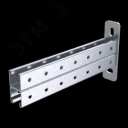 Консоль двойная 41х41мм основание 300мм горячеоцинкованная