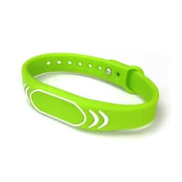 Браслет EM-marine с регулировкой, салатовый (лайм)