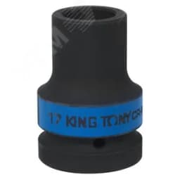 Головка торцевая глубокая ударная четырехгранная 1", 17 мм, футорочная