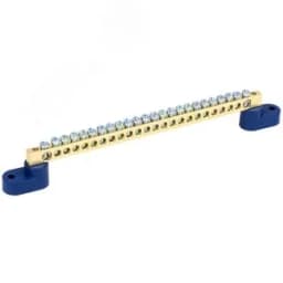 Шина нулевая на 2 угловых изоляторах ШНИ-6х9-24-У2-С YNN10-69-24C2-K07 IEK