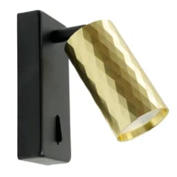 Светильник Feron ML1880 PRISM 35W 230V GU10 золото и чёрный 48671