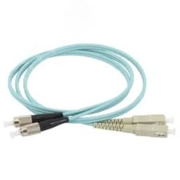 Патч-корд оптический 50/125 (OM3) SC/UPC-FC/UPC (Duplex) 50м ITK