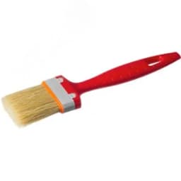 Кисть плоская "УНИВЕРСАЛ-СТАНДАРТ", натуральная щетина, пластмассовая ручка, 2"/50мм