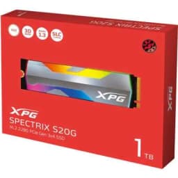 Накопитель A-Data XPG Spectrix S20G RGB 1Tb ASPECTRIXS20G-1T-C