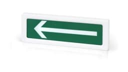 Оповещатель пожарный световой Рубеж ОПОП 1 прот. R3 СТРЕЛКА ВЛЕВО Табло Rbz-337639