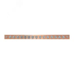 Главная заземляющая шина с изоляторами на 15 подключений ГЗШ-15 Сu EKF