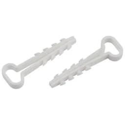 Дюбель-хомут 5-8мм для плоского кабеля NO-224-228 бел. (уп.100шт) Эра Б0066282