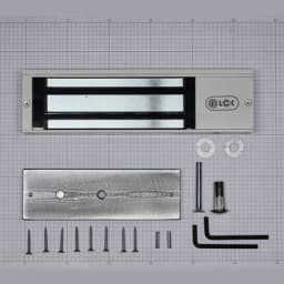 Электромагнитный замок (сила удержания 500 кг), цвет белый, RAL9016(белый) RL-EM500-L0W R-Lock