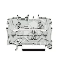 Клемма двухпроводная проходная 2.5мм на DIN рейку 2002-1201 WAGO