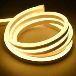 Гибкий неон 12V Белый Тёплый nn12ww