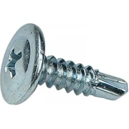 Саморез 4,2х25 с прессшайбой, Сверло, цинк (1000 шт/уп) Промрукав