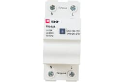 Реле напряжения (сквозное подкл.) RVb-63A EKF Basic (rvb-63a)