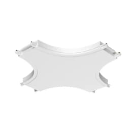 Коннектор питания Xобразный Radity белый Technical TRA084CX11W