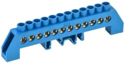 Шина нулевая в комб. DIN-изол. "Стойка" ШНИ-8х12-12-КС-С IEK YNN10-812-12DP-K07