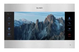 Монитор видеодомофона 10,1" IPS 2Mp 1024х600 SL-10MHD, черный/серебро Slinex