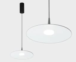 Светильник подвесной ITALLINE 15W 3000К IT03339 grey