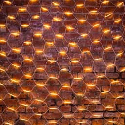 Гирлянда СЕТЬ NeonNight 2x3м белый КАУЧУК 432 LED ТЕПЛЫЙ БЕЛЫЙ 217146