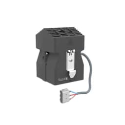 Нагреватель с вентилятором, 100/ 200 Вт, 24 DC, монтаж на DIN-рейку.Амадон ТВА-100/ 200-24