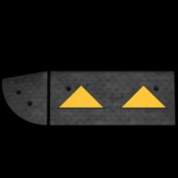 Съезд с бордюра КОМПОЗИТ СП-100-1 основная часть с наклейкой