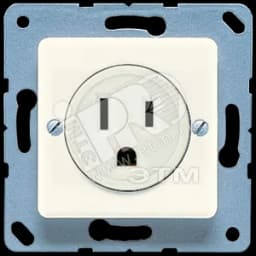 Розетка штепсельная 15А слоновая кость американский стандарт (NEMA)