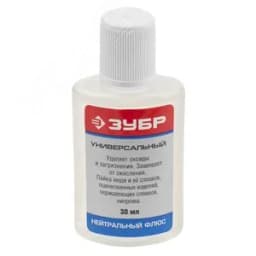 Флюс нейтральный, пластиковый флакон, 30мл ЗУБР