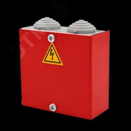 Коробка распределительная огнестойкая КРОПС-ST1, IP41, габаритные размеры 80х80х35 мм, для кабелей сечением до 6 мм2, 2 клеммы