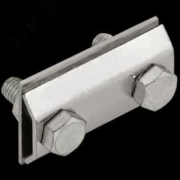 Зажим соединительный сквозной пруток-пруток 8мм нержавеющая сталь IEK