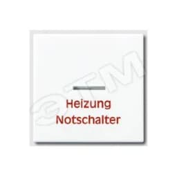 Клавиша для выключателя белая