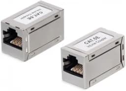 Адаптер проходной RJ45-RJ45 (8p8c), 5е Hyperline WRline WR-CA-8p8c-C5E-SH