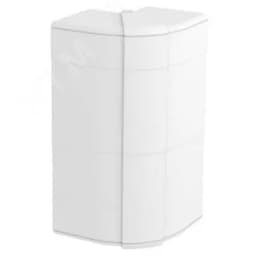 Угол кабельного канала внешний Rapid 45-2 регулируемый 53x165 мм (ПВХ, белый)