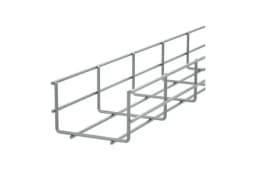 Лоток проволочный 100х60 L3000 сталь 4мм PL60-100-3000 оцинк. КМ LO0661