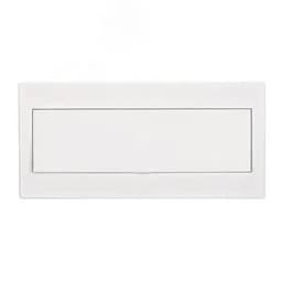 Корпус встраиваемый с белой дверью 1 ряд 20 модулей IP41 ЩРВ-М