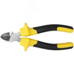 Бокорезы "Старт", черно-желтые прорезиненные ручки, хром-никелевое покрытие 165 мм