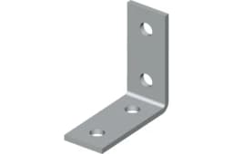 Пластина УМС угловая 90° 4 отверстия PU-4 сталь 3 ГОСТ 380-2005 1 шт