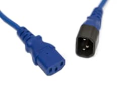 Кабель питания Hyperline PWC-IEC13-IEC14-0.5-BL